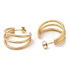 304 Stainless Steel Round Stud Earrings STAS-D085-12G-2