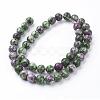 Natural Gemstone Beads Strands X-G-G086-8mm-1-4
