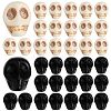 80Pcs 2 Styles Synthetic Magnesite Beads TURQ-HY0001-17-1