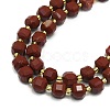 Natural Red Jasper Beads Strand G-I376-D77-01-3