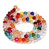 Transparent Electroplate Glass Beads Strands EGLA-A039-T2mm-L29-2