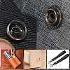 1Bag Brass Snap Buttons KK-GF0001-25AB-6