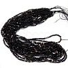 Natural Black Onyx Beads Strands X-G-H1567-8MM-2