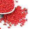 Rubberized Style Glass Seed Beads SEED-Z003-01E-1