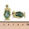 Natural Green Aventurine Pendant KK-F887-02G-04-3