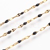 Ion Plating(IP) Handmade 304 Stainless Steel Chains CHS-G003-02G-09-1
