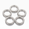 Tarnish Resistant 304 Stainless Steel Linking Rings STAS-L233-013B-P-1