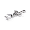 Non-Tarnish 304 Stainless Steel Pendants STAS-L216-26P-2