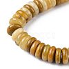 Natural Topaz Jade Beads Strands G-F743-01G-01-4