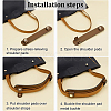Imitation Leather Bag Strap Padding DIY-WH0304-307A-5