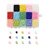 375G 15 Colors Glass Seed Beads SEED-JP0004-02-3mm-1