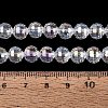 Transparent Glass Beads Strands GLAA-Q107-02A-01-4