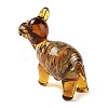 3D Horse Handmade Lampwork Display Decoration DJEW-C012-07-2