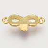 Alloy Rhinestone Links connectors ALRI-S170-31G-2