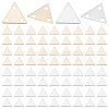80Pcs 2 Colors Brass Chandelier Component Link KK-PH0001-90-1