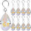 DIY Teardrop Crystal Chandelier Parts Making Findings DIY-SP0001-30-1