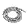 Opaque Solid Color Imitation Jade Glass Beads Strands LS-GLAA-F029-P4mm-14-2