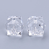 Transparent Acrylic Beads TACR-Q259-10mm-V01-01-2