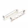 Tarnish Resistant 304 Stainless Steel Pin Brooch Back Bar Findings STAS-Q184-04-1