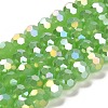 Imitation Jade Glass Beads Stands EGLA-A035-J10mm-B01-1
