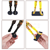100Pcs 2 Styles PC Plastic Action Figure Display Pedestals ODIS-NB0001-66B-3