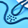 Handmade Polymer Clay Beads Strands CLAY-R089-6mm-010-6