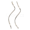 Non-Tarnish 304 Stainless Steel Pendants STAS-F230-04P-B-1