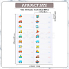 Self-Laminating Write-On Waterproof Baby Bottle Labels DIY-WH0504-25D-2