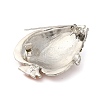 Zinc Alloy Crystal Rhinestone Resin Fish Brooch JEWB-U010-01P-02-2