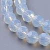 Opalite Beads Strands X-GSF8mmC081-3