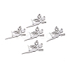 Tarnish Resistant 201 Stainless Steel Pendants STAS-T056-LA326-1-3