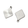 304 Stainless Steel Pendants STAS-C167-08F-P-2