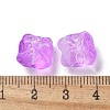 Baking Paint Transparent Glass Beads GLAA-C035-01S-3