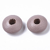 Dyed Natural Beech Wood Beads WOOD-T015-43D-2