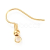 Mixed Materials Earring Hooks KK-XCP0001-18-2