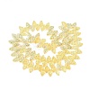 Electroplate Transparent Glass Beads Strands EGLA-N056-03A-04-2
