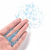 11/0 FGB Grade A Transparent Glass Seed Beads X-SEED-N001-E-321-4