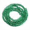 Glass Beads Strands X-EGLA-A034-T6mm-D18-2