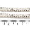 Imitation Bodhi Glazed Porcelain Beads Strands PORC-H011-02-5