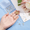 56Pcs 8 Styles Eco-Friendly Brass Watch Band Clasps KK-BC0009-75-3