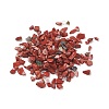 Natural Red Jasper Chips Beads G-O103-24-2