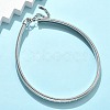 12MM 304 Stainless Steel Flat Snake Chain Necklaces for Women LS-NJEW-U049-01P-2