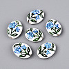 Handmade Porcelain Beads PORC-T134-04B-1