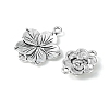 20Pcs 4 Styles Tibetan Style Zinc Alloy Connector Charms FIND-YW0003-08-2