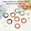 DIY 2 Colors Dangle Earring Making Kits DIY-OC0006-51-4