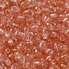 Transparent Colours Glass Round Beads SEED-F006-05A-03-3