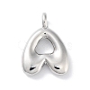 Rack Plating Brass Balloon Letter Pendants X-KK-C050-01P-A-1