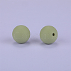 Round Silicone Focal Beads SI-JX0046A-70-2