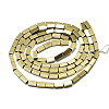 Electroplate Non-magnetic Synthetic Hematite Beads Strands G-S352-41A-01-2