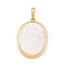 Brass with White Shell Pendants SH-CBA56CE-08G-01-1